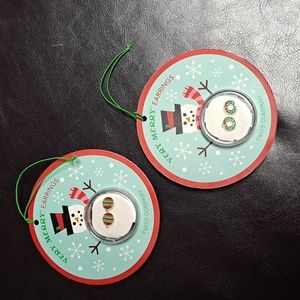 Two's Company Very Merry Ornaments & Wreaths Holiday Earrings